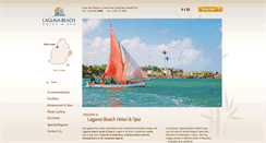 Desktop Screenshot of lagunabeachhotel.mu